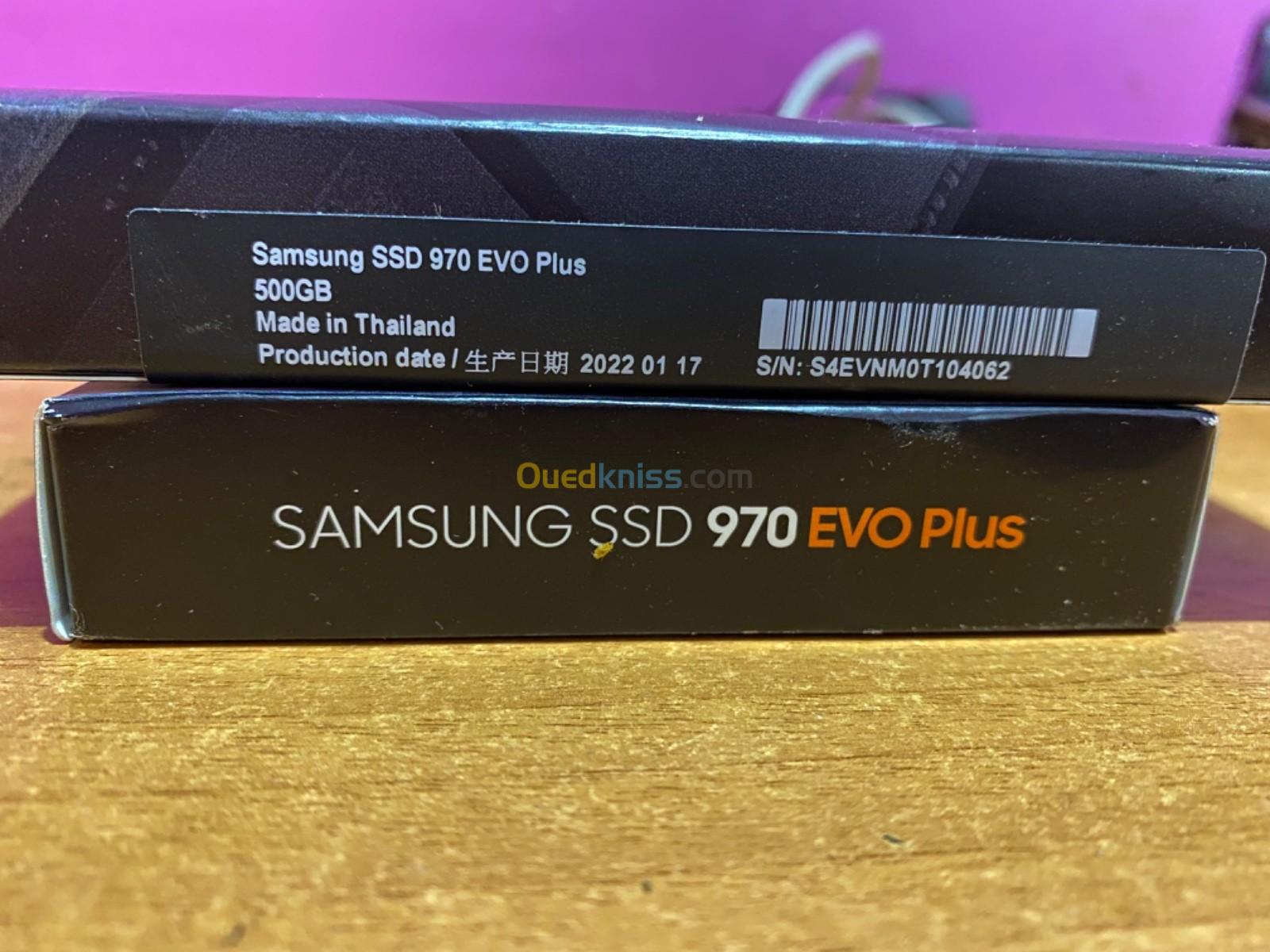 SSD NVMe M.2 SAMSUNG 500 GO 970 EVO PLUS ORIGINAL 