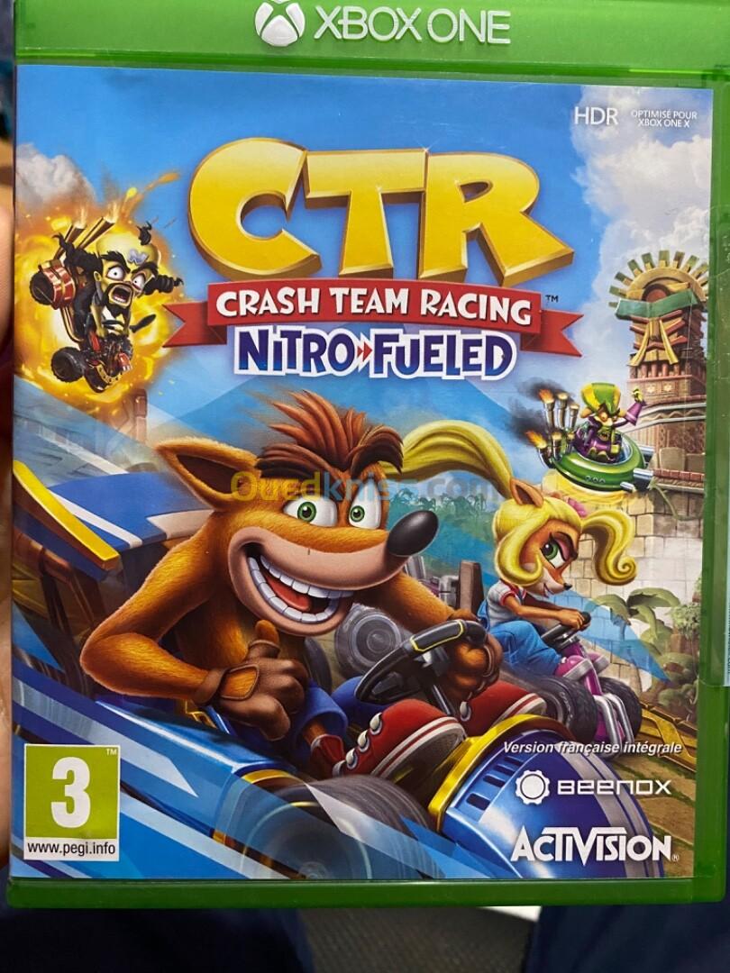 DVD CRASH NITRO FUELED XBOX ONE SERIES S/X AVEC BOITE LIVRAISON DISPONIBLE 58 WILAYAS