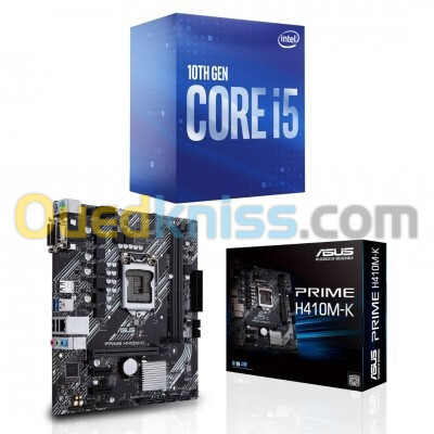 Combo i5 10400f asus h410m-k 16gb ram cooler master