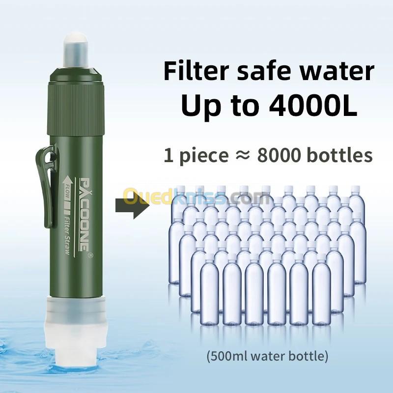 Purificateur d'eau de survie