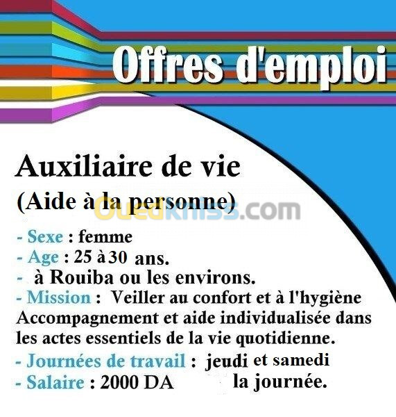 auxiliaire de vie