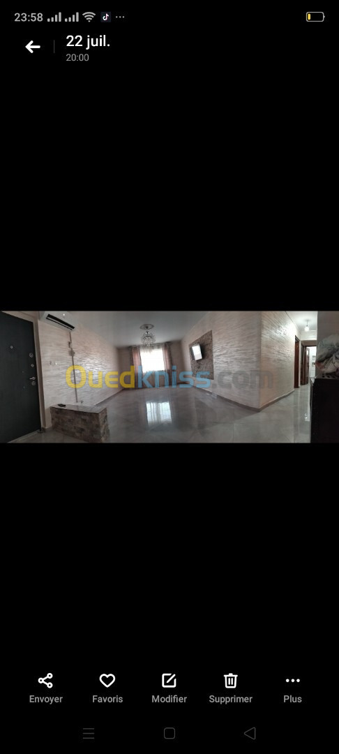 Vente Appartement F4 Blida Blida