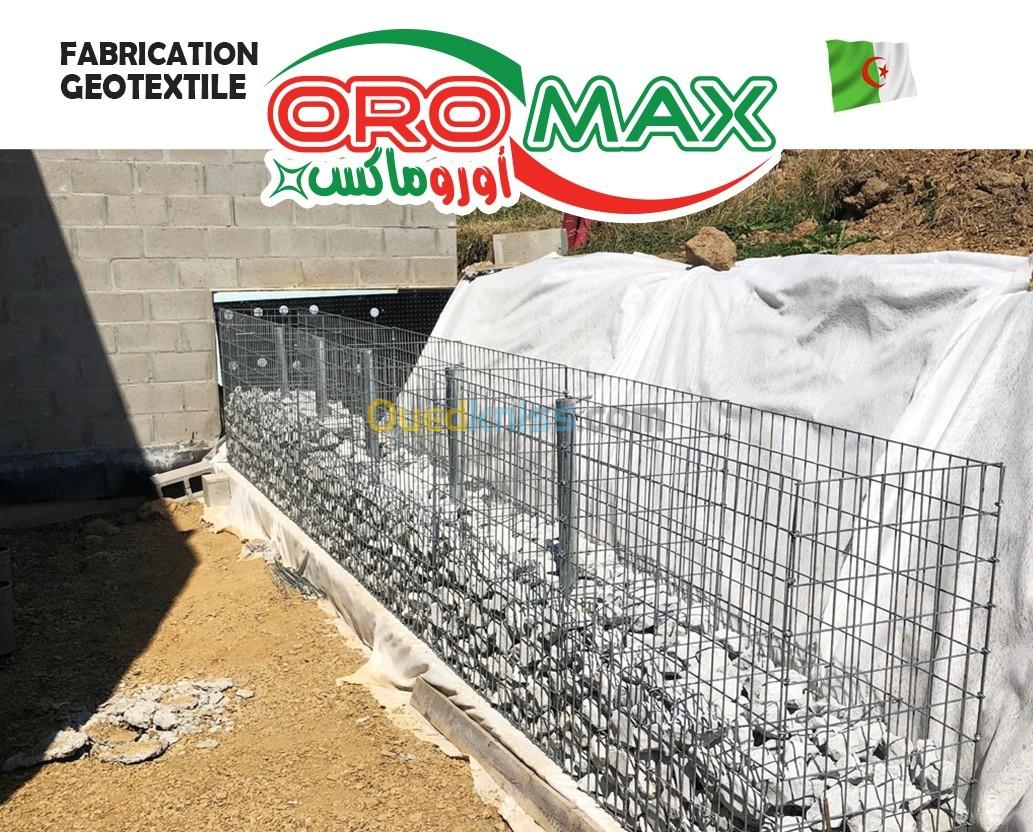 GEOTEXTILE NON-WOVEN ALGERIE FABRIC OROMAX SUPPLIER PROFESSIONAL MANUFACTURER 