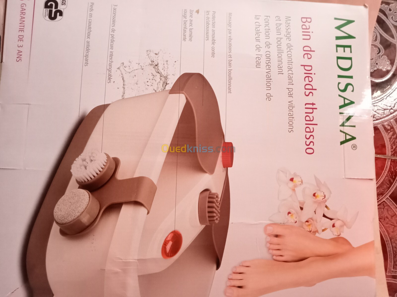 Appareil de massage de pieds 