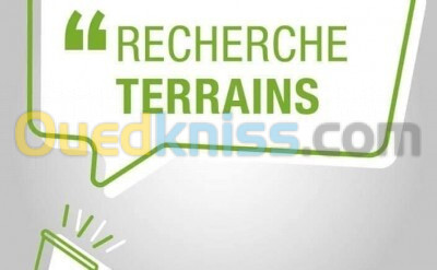 Cherche achat Terrain Alger Birkhadem