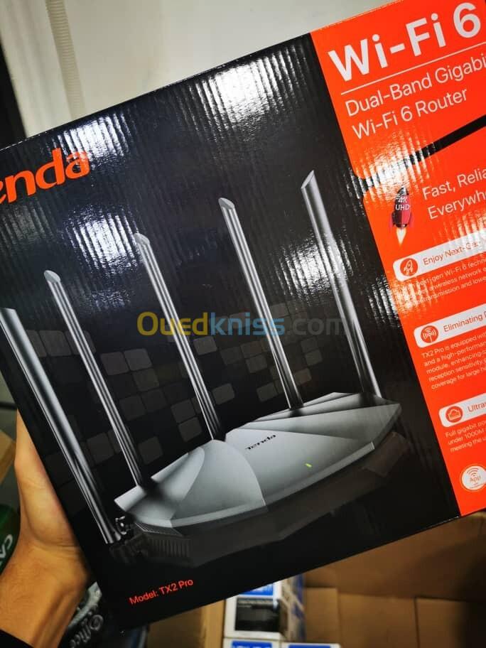 ROUTER TENDA TX2 PRO AX1500 DUAL-BAND GIGABIT WI-FI 6