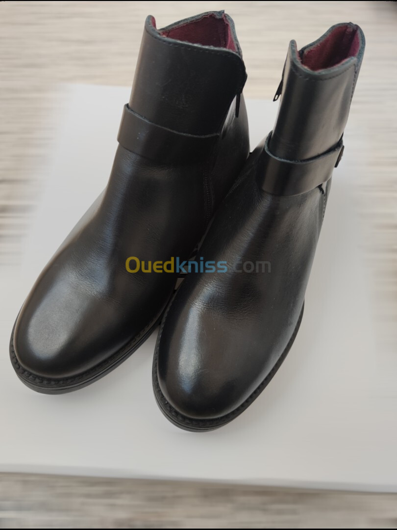 Boots cuire