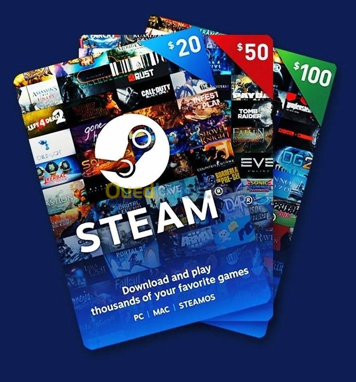 Gift cards psn xbox steam