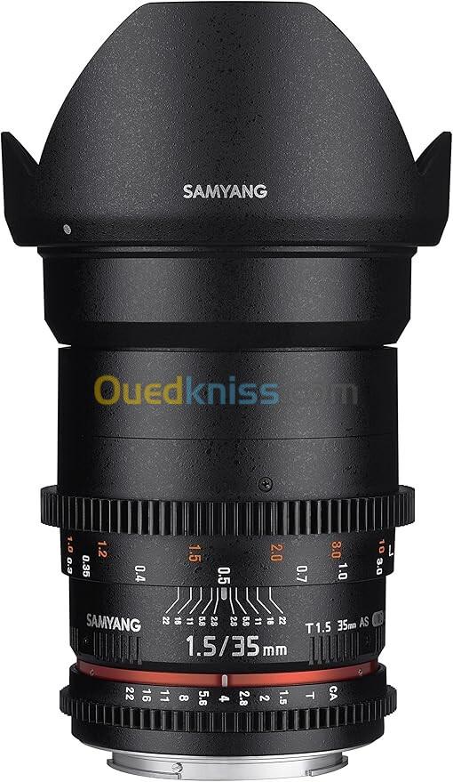 Samyang Objectif 35mm T1.5 AS UMC (Canon EF)