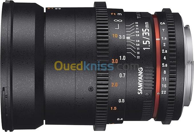 Samyang Objectif 35mm T1.5 AS UMC (Canon EF)