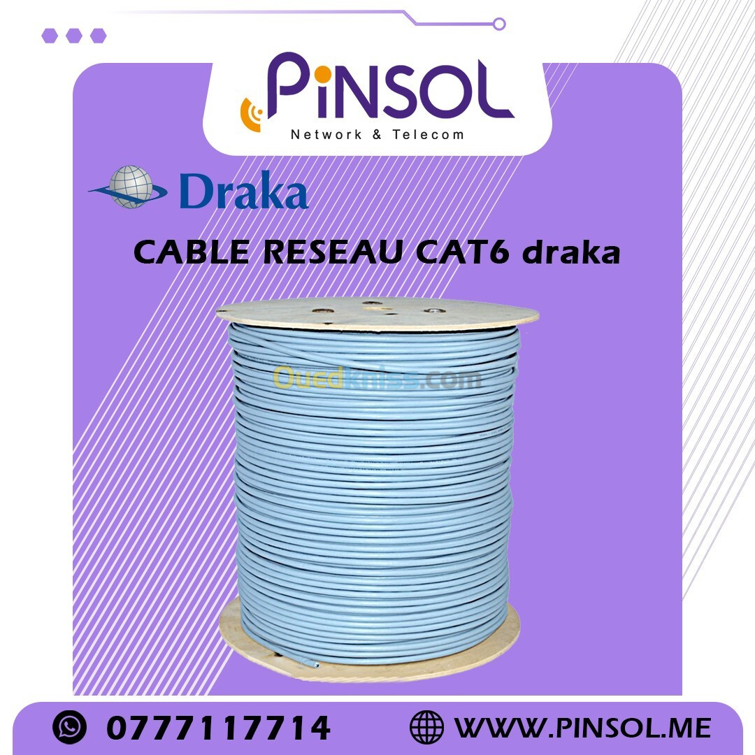 CABLE RESEAU CAT6