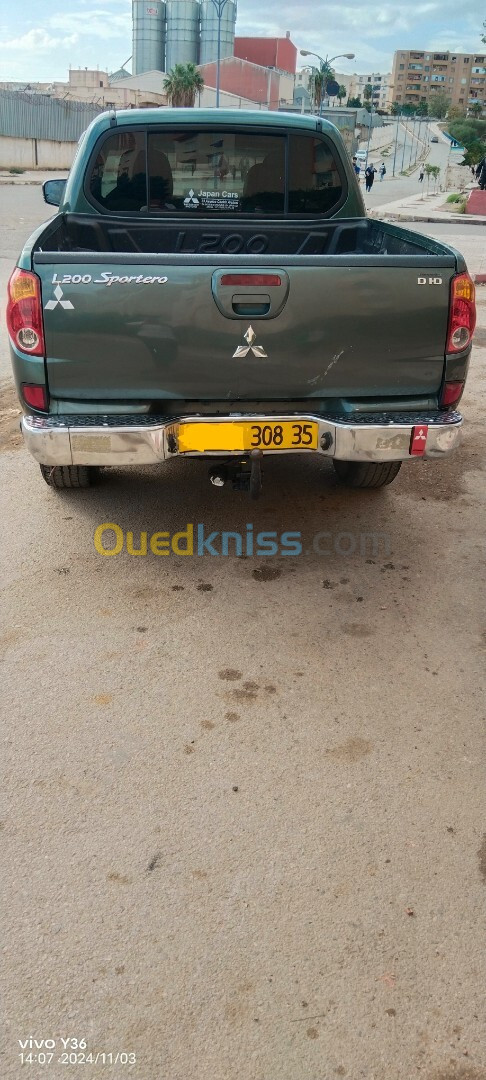 Mitsubishi L200 2008 Doube cabine Evolution