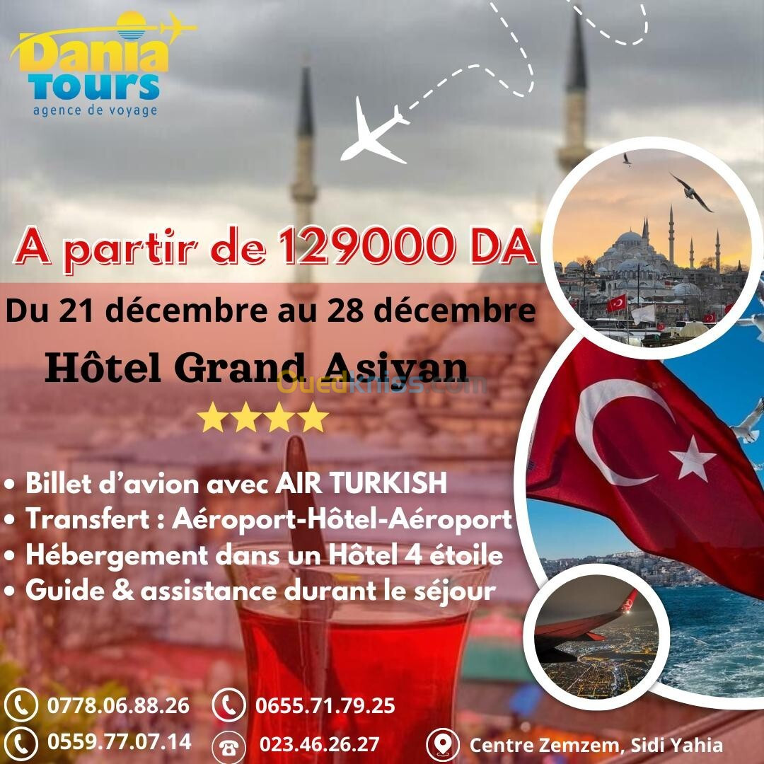 Voyage Organisé ISTANBUL 