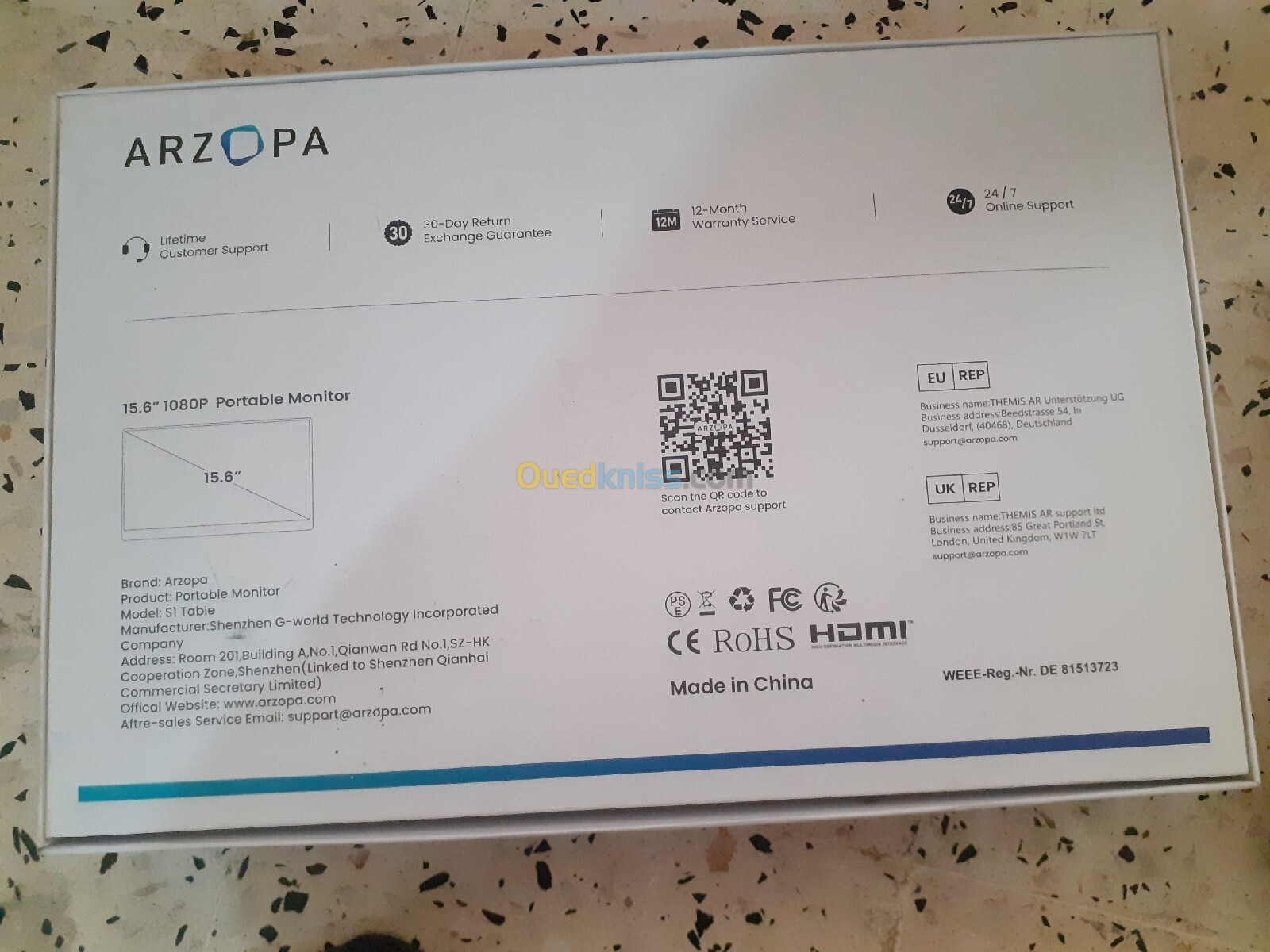 Ecran portable arzopa