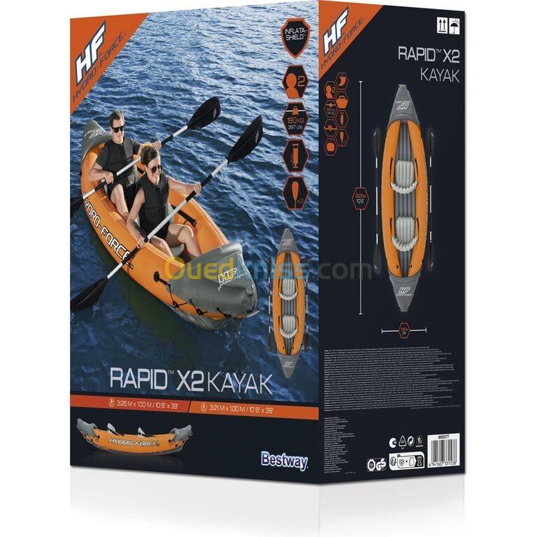 Kayak gonflable 2 personnes Bestway