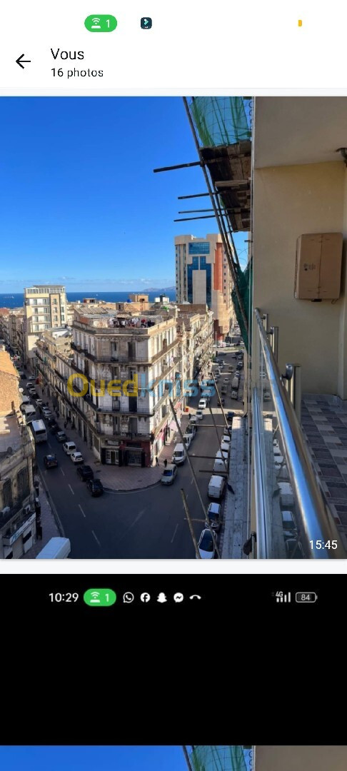 Vente Appartement F4 Oran Bir el djir