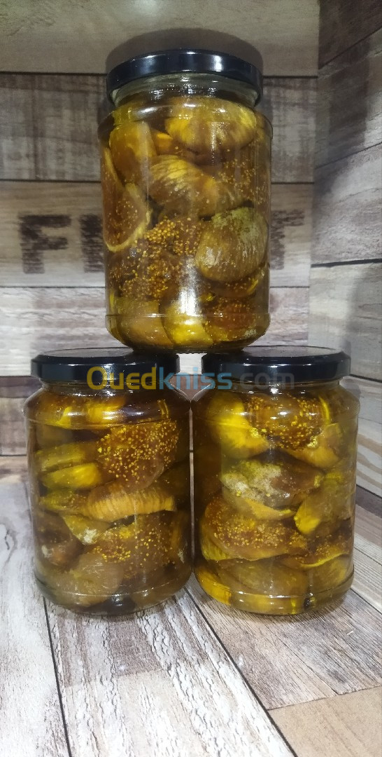 Figues sèches marinée à l'huile d'olive250 gتين جاف معلب مع زيت الزيتون