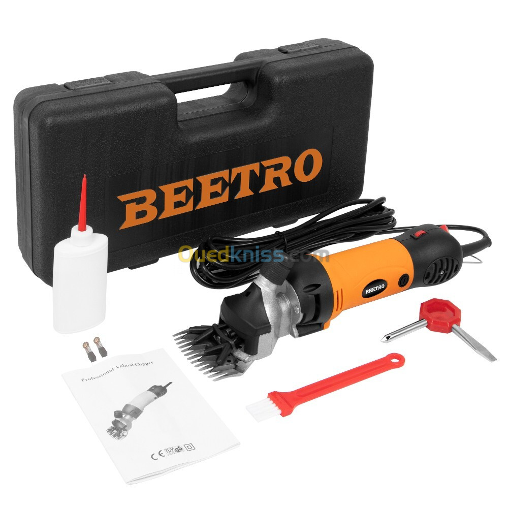 Tondeuse Électrique Professionnelle Pour Moutons 350W BEETRO | BE002. آلة حلاقة الكباش و الحيوانات