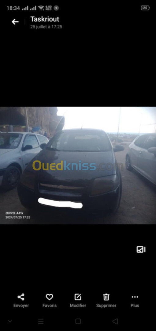 Chevrolet Aveo 5 portes 2008 Sport