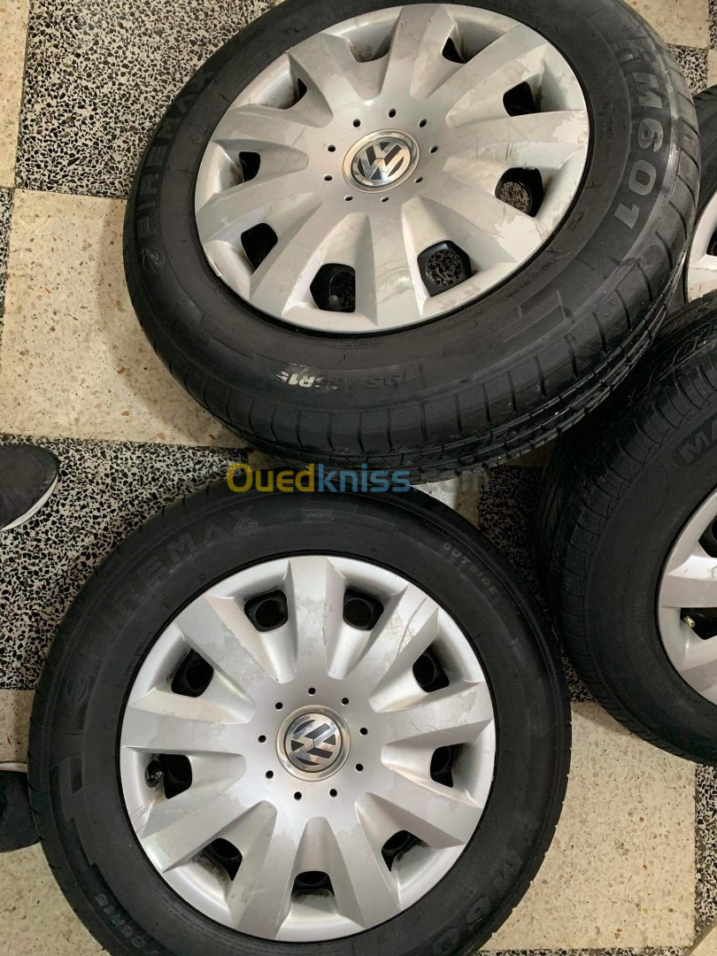 Jantes pneus volkswagen golf 6 golf 7 caddy toran عجلات سيارة