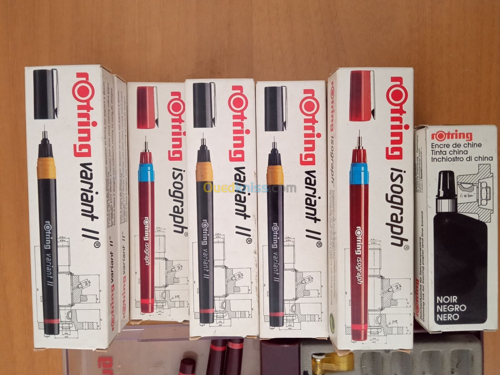 stylo isographie rotring