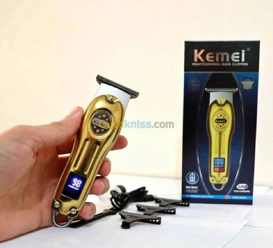 Tondeuse kemei km678 pour zéro آلة حلاقة 