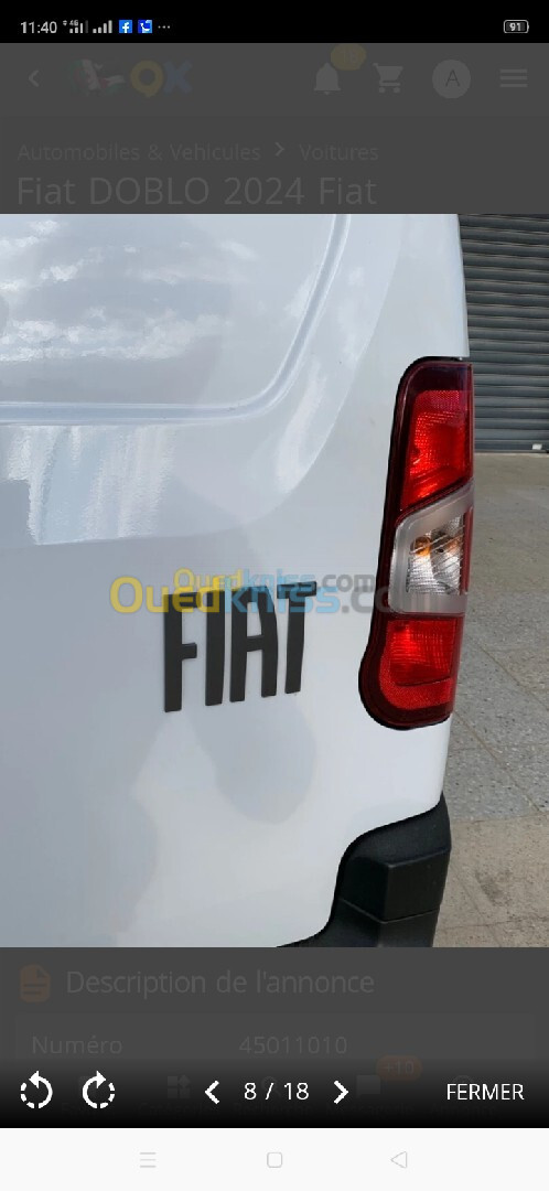 Fiat Doblo 2024 New Van Confort