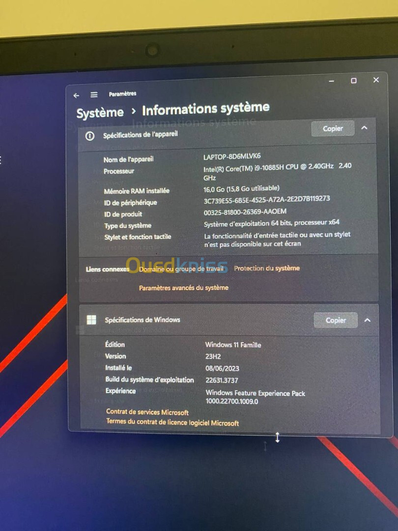 Hp omen i9 RTX 2080