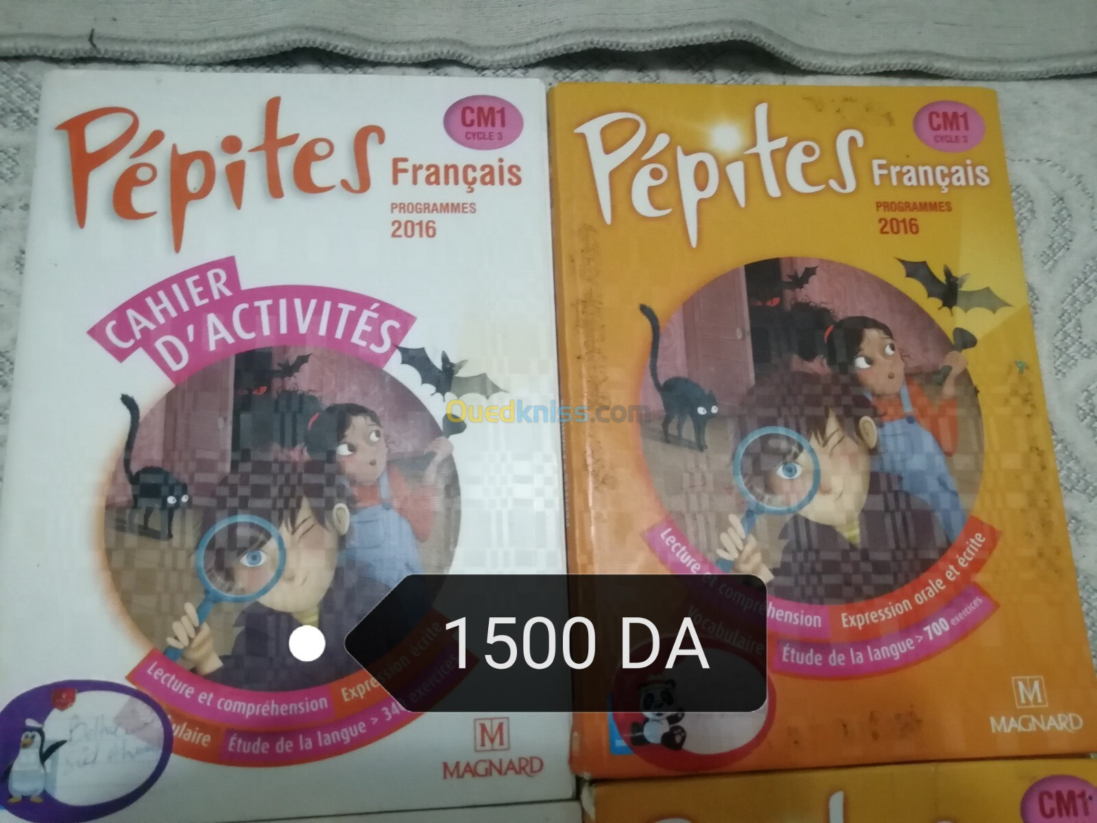 Livre scolaires programme Français 