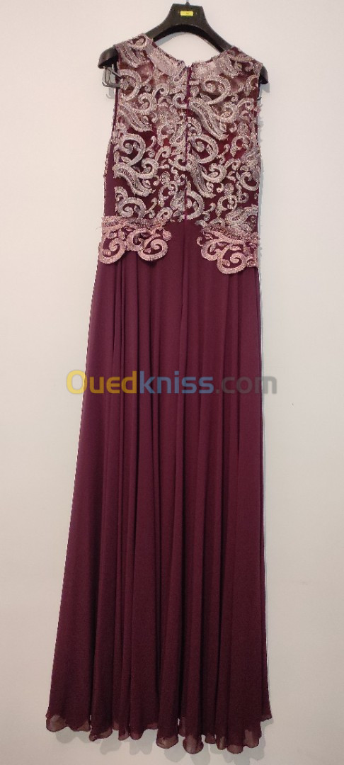 Robe de soirée Aubergine