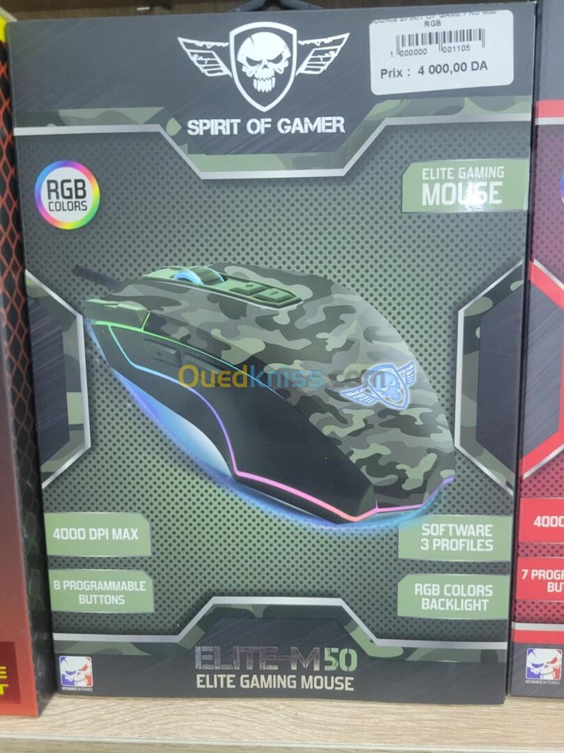 SOURIS GAMER SPIRIT OF GAMER ELITE-M50