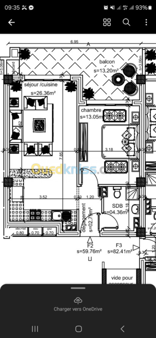 Vente Appartement F2 Boumerdès Dellys