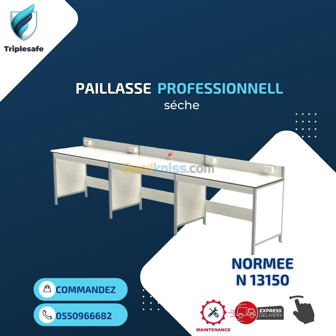  Paillasses professionnelles