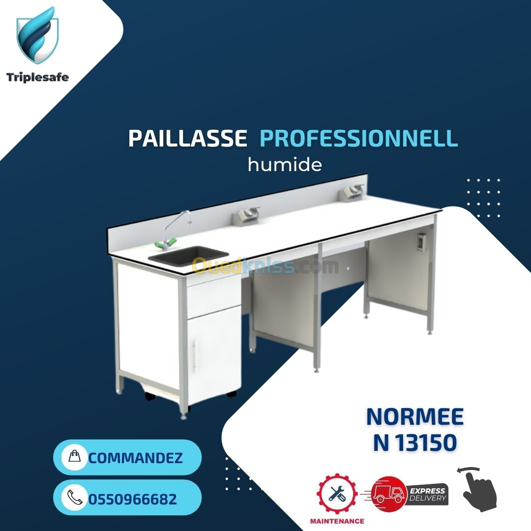  Paillasses professionnelles