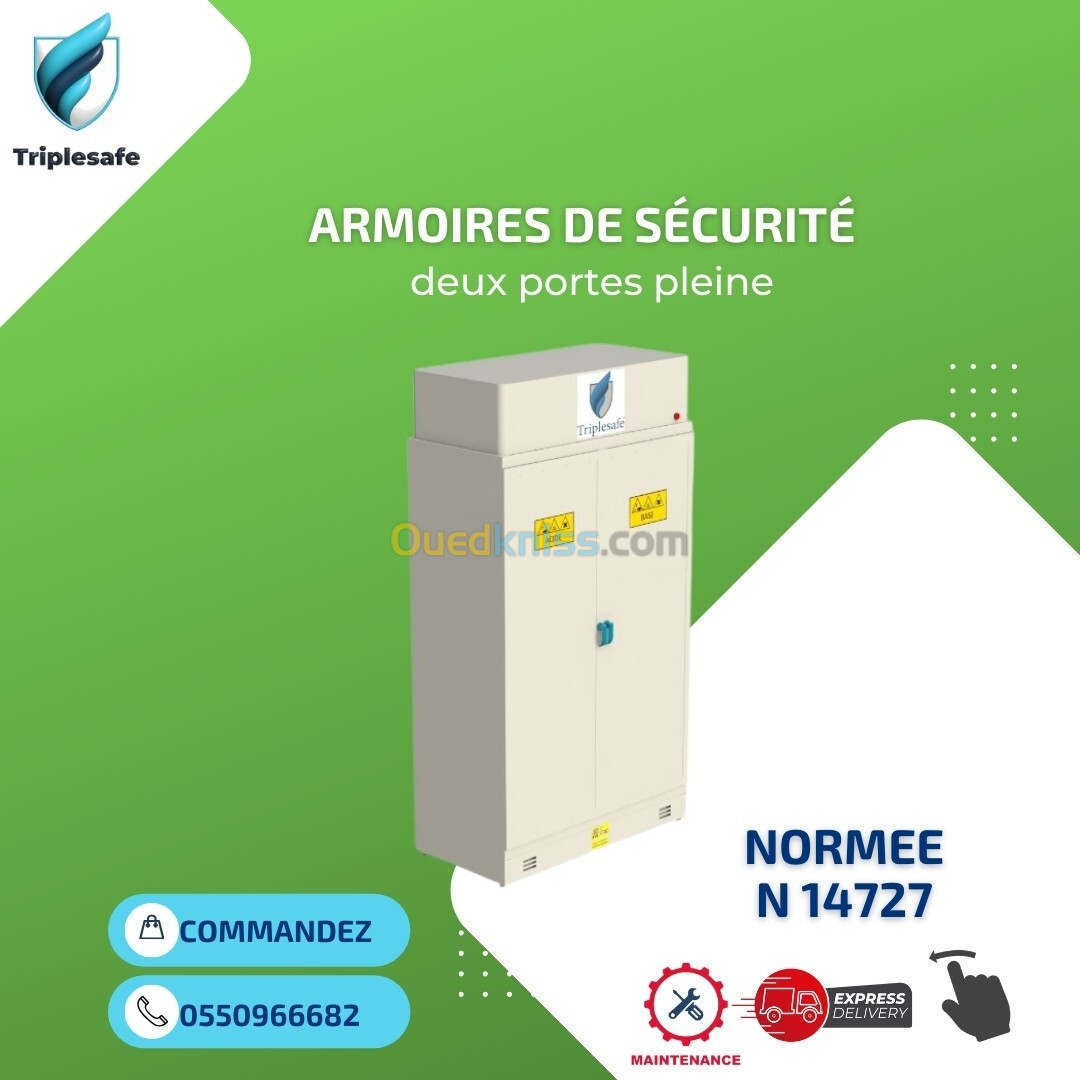 ARMOIRES DE SÉCURITÉ