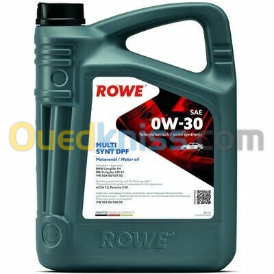 Huile-ROWE HIGHTEC MULTI SYNT DPF SAE 