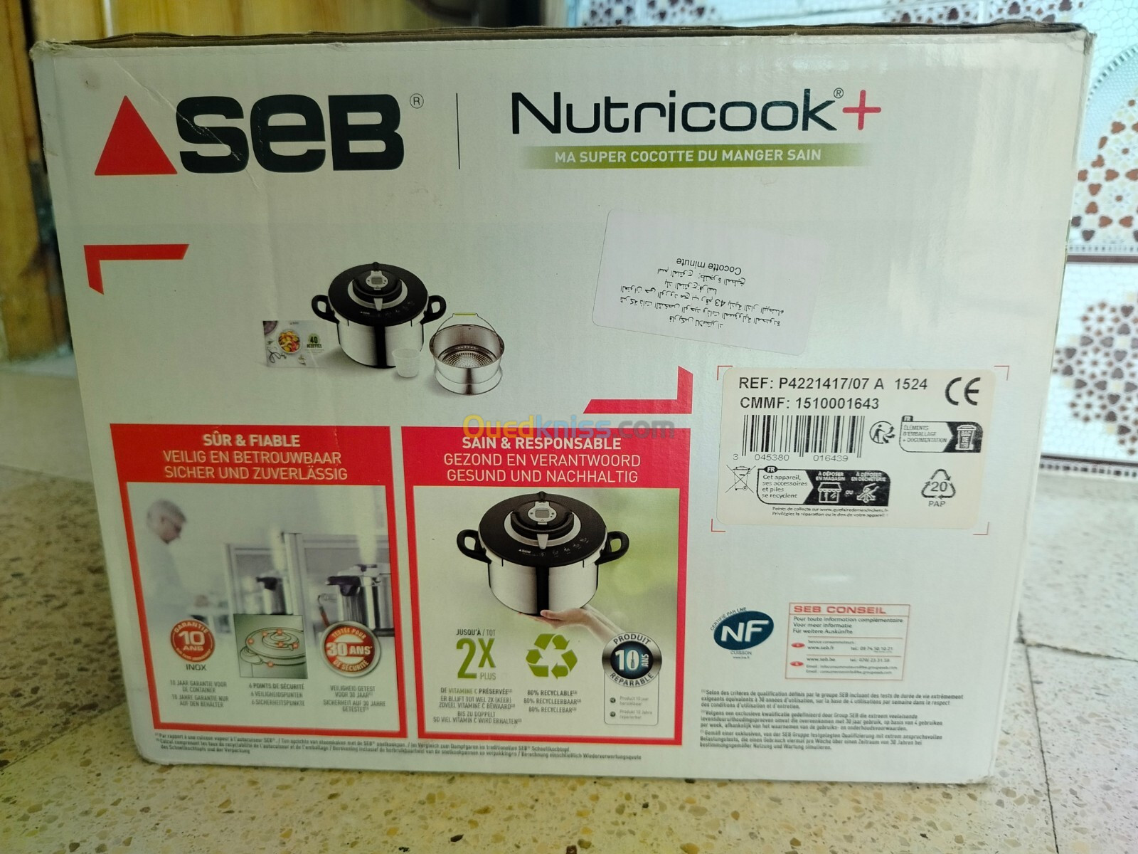 SEB nutrickook original 8 Litre 