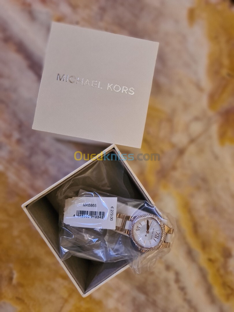 montre de luxe femme Michael Kors Original plaquée en Or