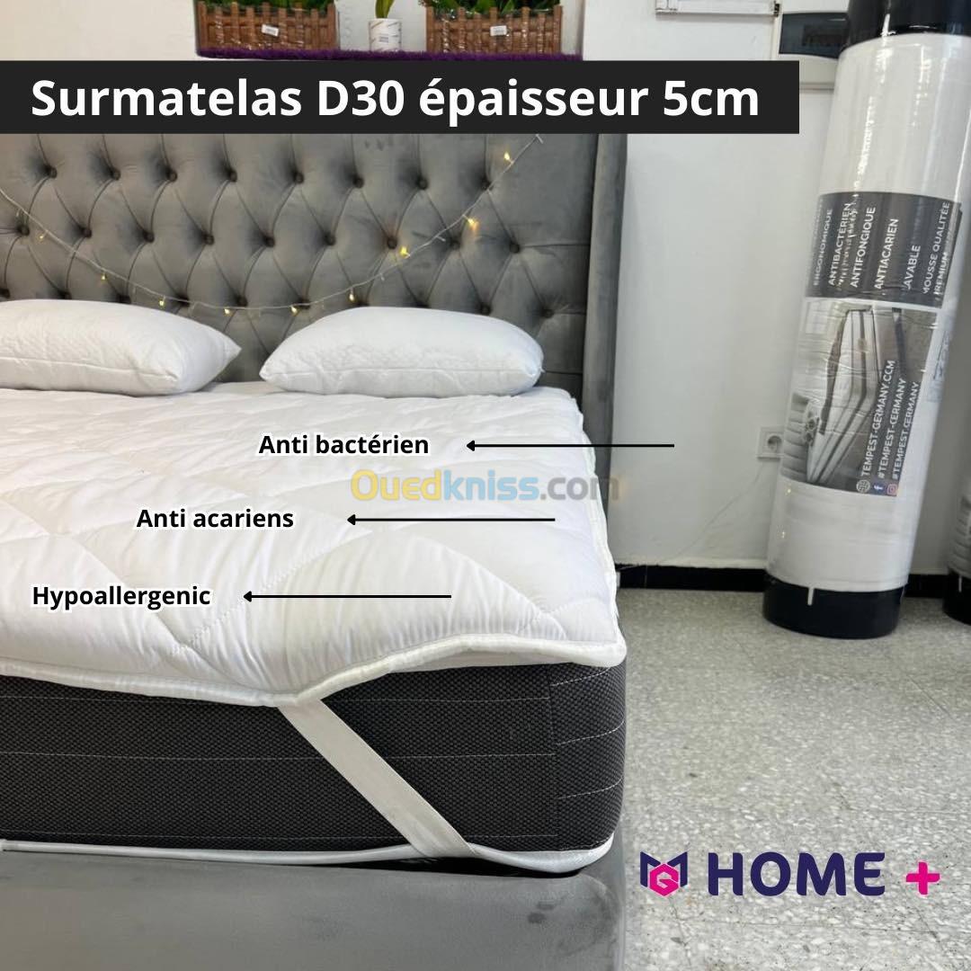 Surmatelas D30 Et Viso avec garantie de 5ans qualité machalah