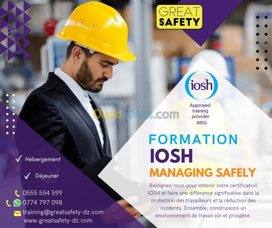 IOSH managing safely chez GREAT SAFETY