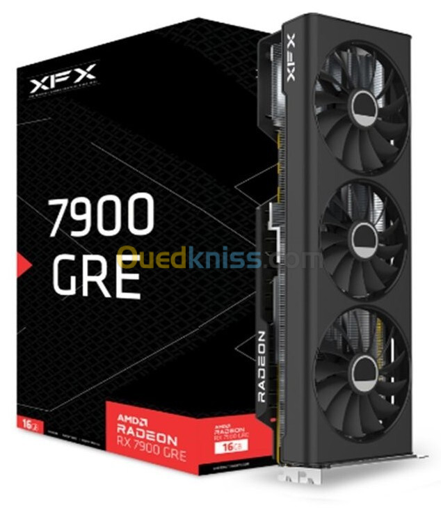 AMD RADEON XFX RX 7900 GRE DDR6 16Go BULK ( Sans boite ) 