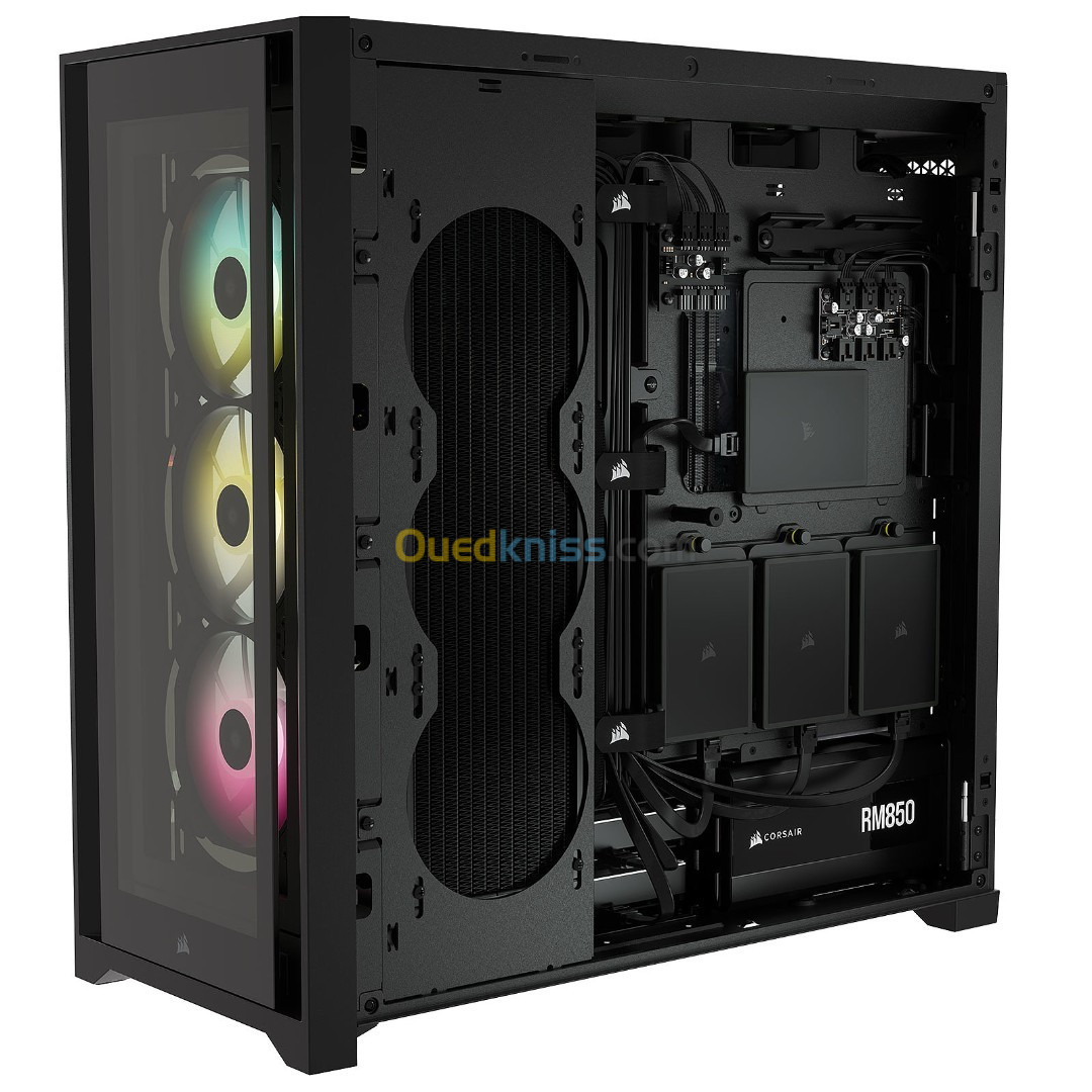 Corsair iCUE 5000X RGB Tempered Glass (Noir) " Configuration uniquement " 