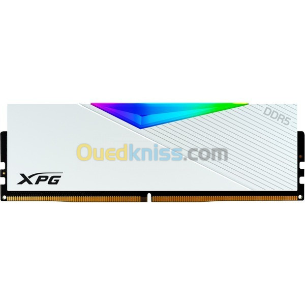 RAM ADATA XPG Lancer 16Go 6000Mhz Cl30 DDR5 RGB Intel XMP / AMD EXPO / Black / White 