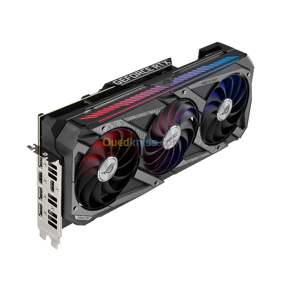  ASUS ROG STRIX GeForce RTX 3060 Ti O8Go GAMING LHR ( ETAT NEUF ) 