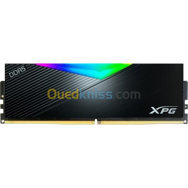 RAM ADATA XPG Lancer 32Go 6000Mhz Cl30 DDR5 RGB Intel XMP / AMD EXPO / Black / White