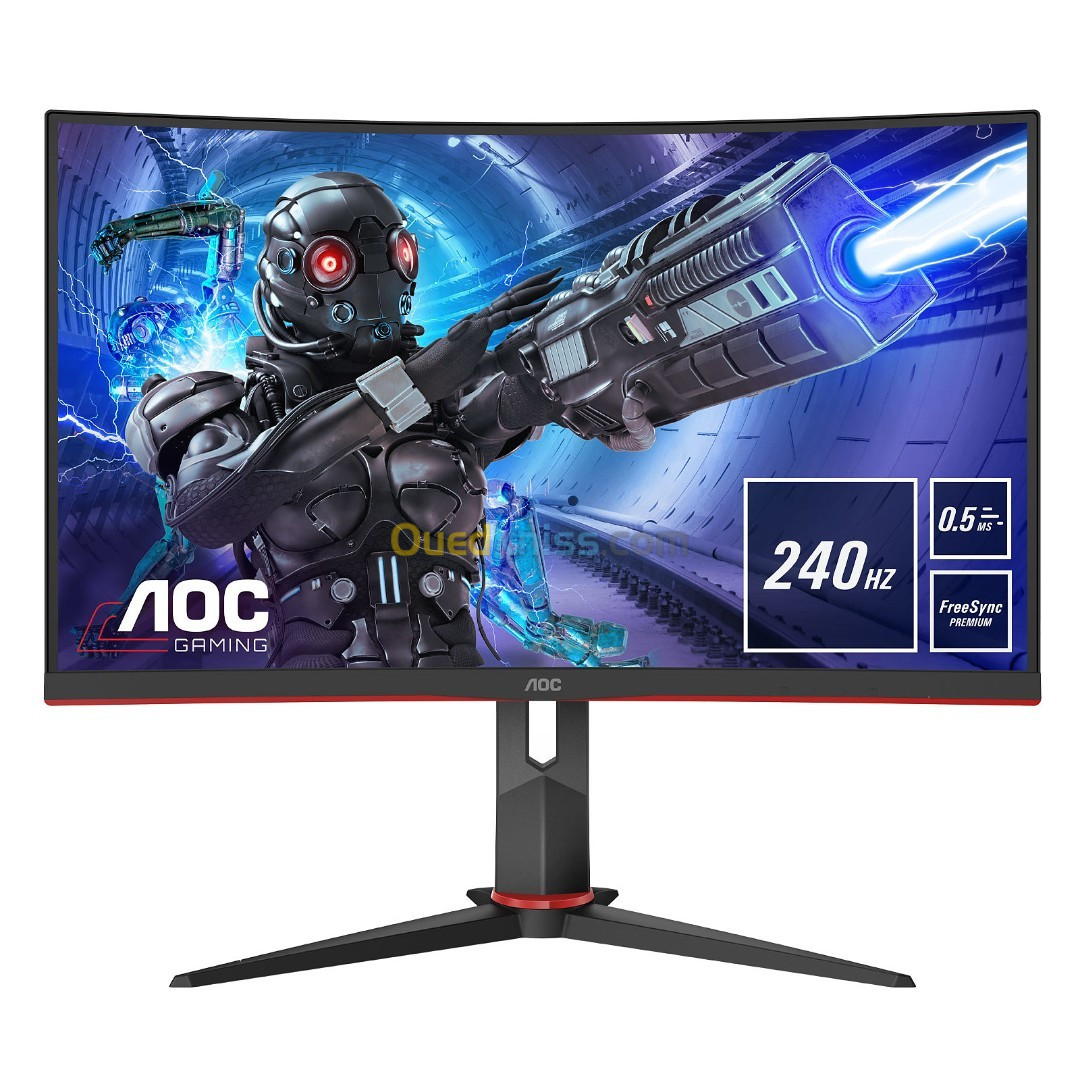 AOC 27" LED - C27G2ZE 1080p / 0.5MS / 240 HZ / VA / FreeSync Premium