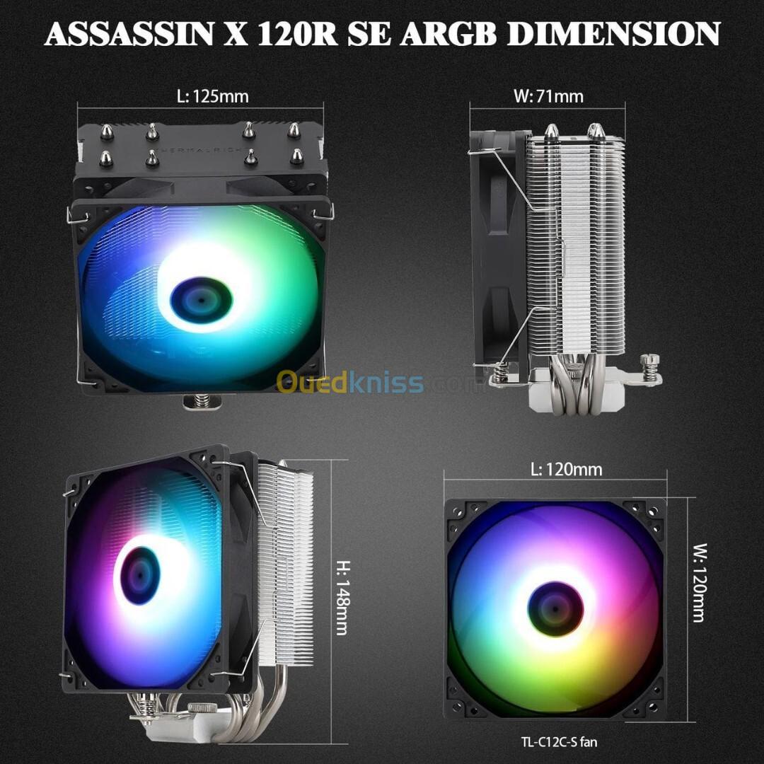 Thermalright AssassinX120 SE ARGB CPU Air Cooler