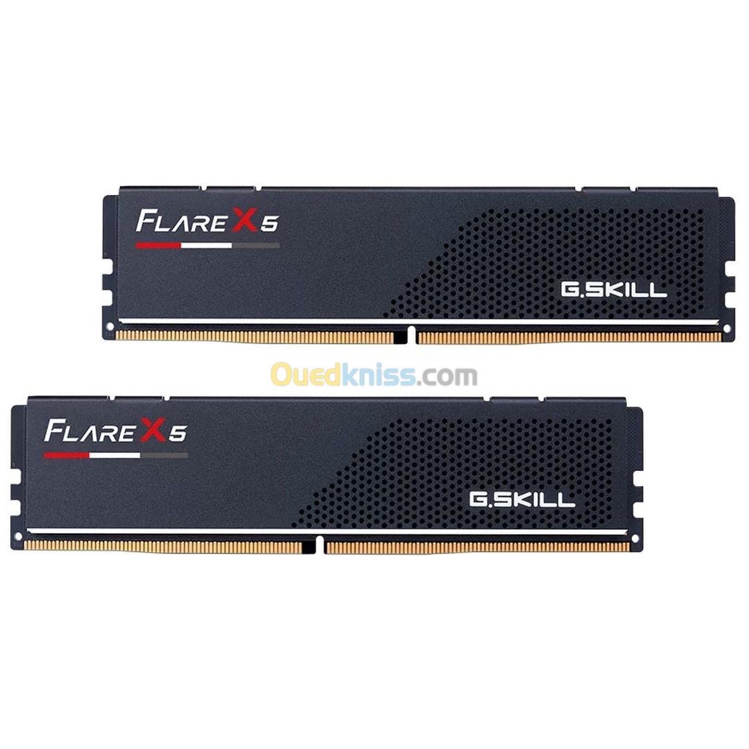 Gskill Flare X5 Series  32 Go (2x 16 Go) DDR5 6000 MHz CL36 Intel XMP