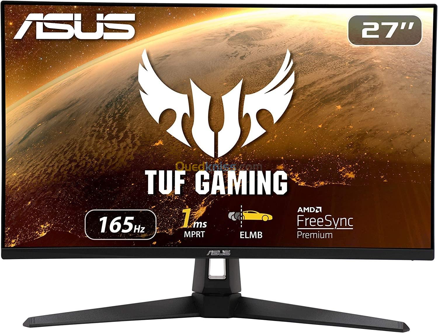 ASUS 27" LED - TUF VG279Q1A FHD 1080P 1MS IPS 16/9 165HZ Adaptive-sync / FreeSync Premium