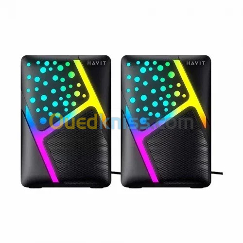 Haut-parleur Havit HV-SK763 RGB 2.0 USB 